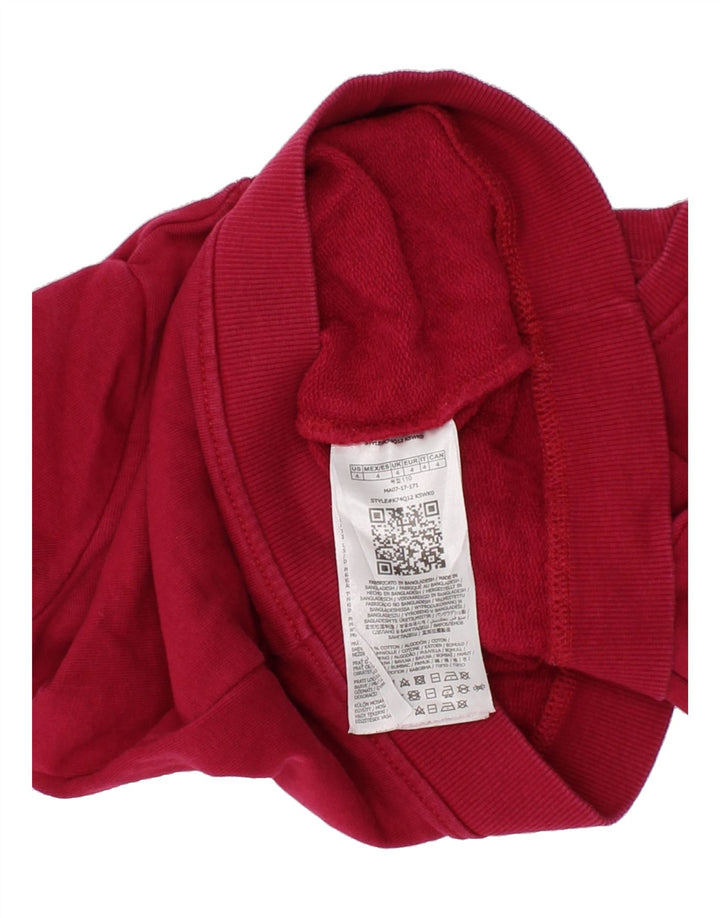 GUESS Girls Graphic Sweatshirt Jumper 3-4 Years Red Cotton Vintage Guess and Second-Hand Guess from Messina Hembry 
