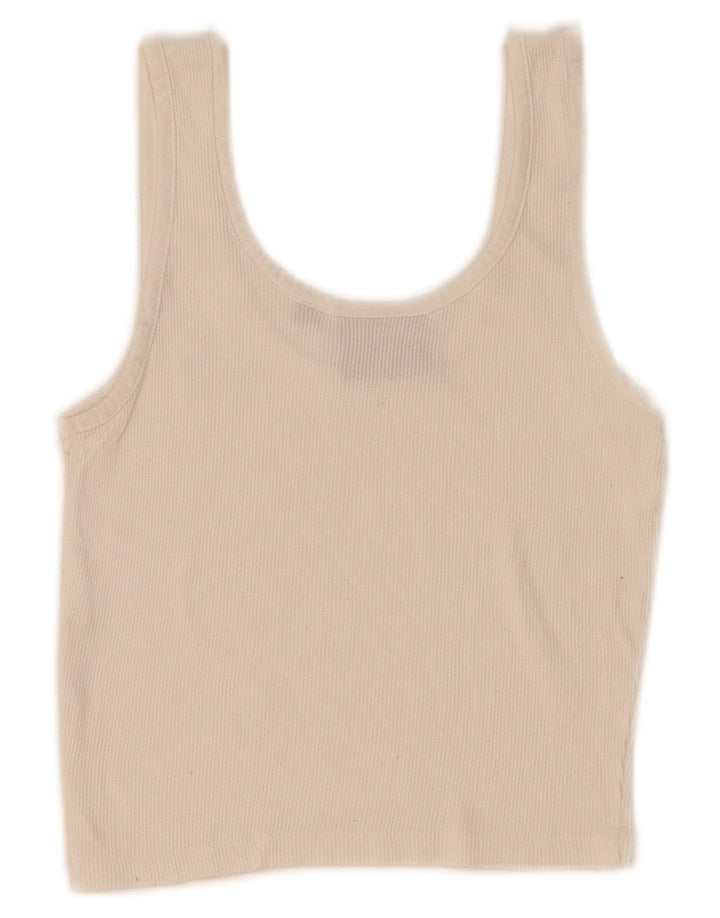 Top corto da donna Dickies UK 4 XS bianco