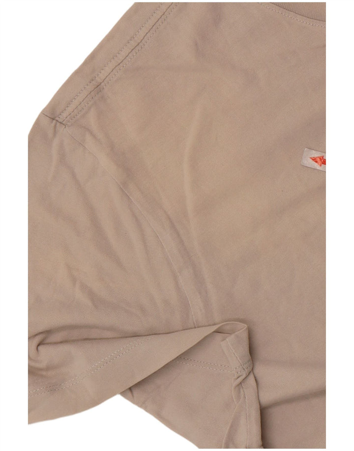 T-shirt da uomo Nike Top grande in cotone beige