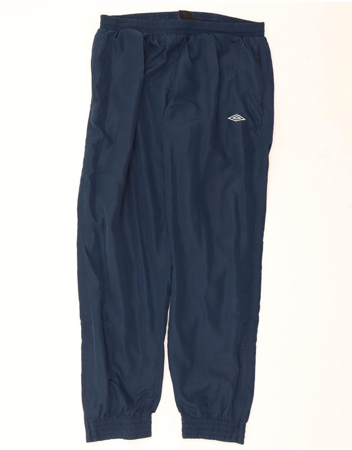 UMBRO Pantaloni da tuta da uomo Joggers XL Poliestere blu navy