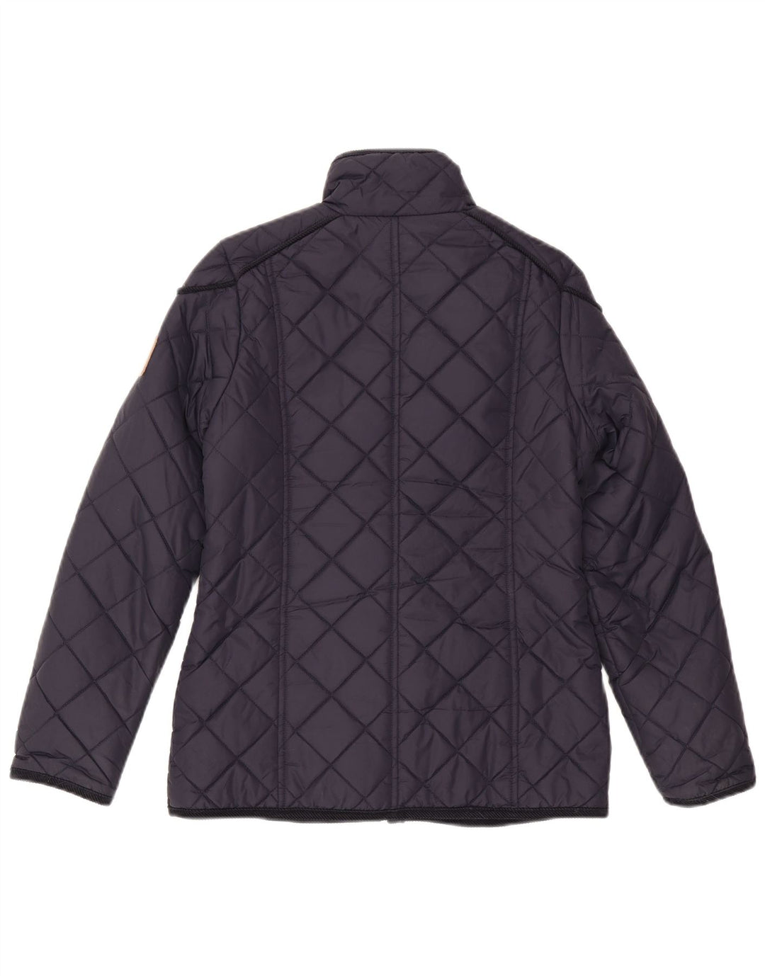 Giacca trapuntata da donna Puffa UK 6 XS blu navy in poliammide
