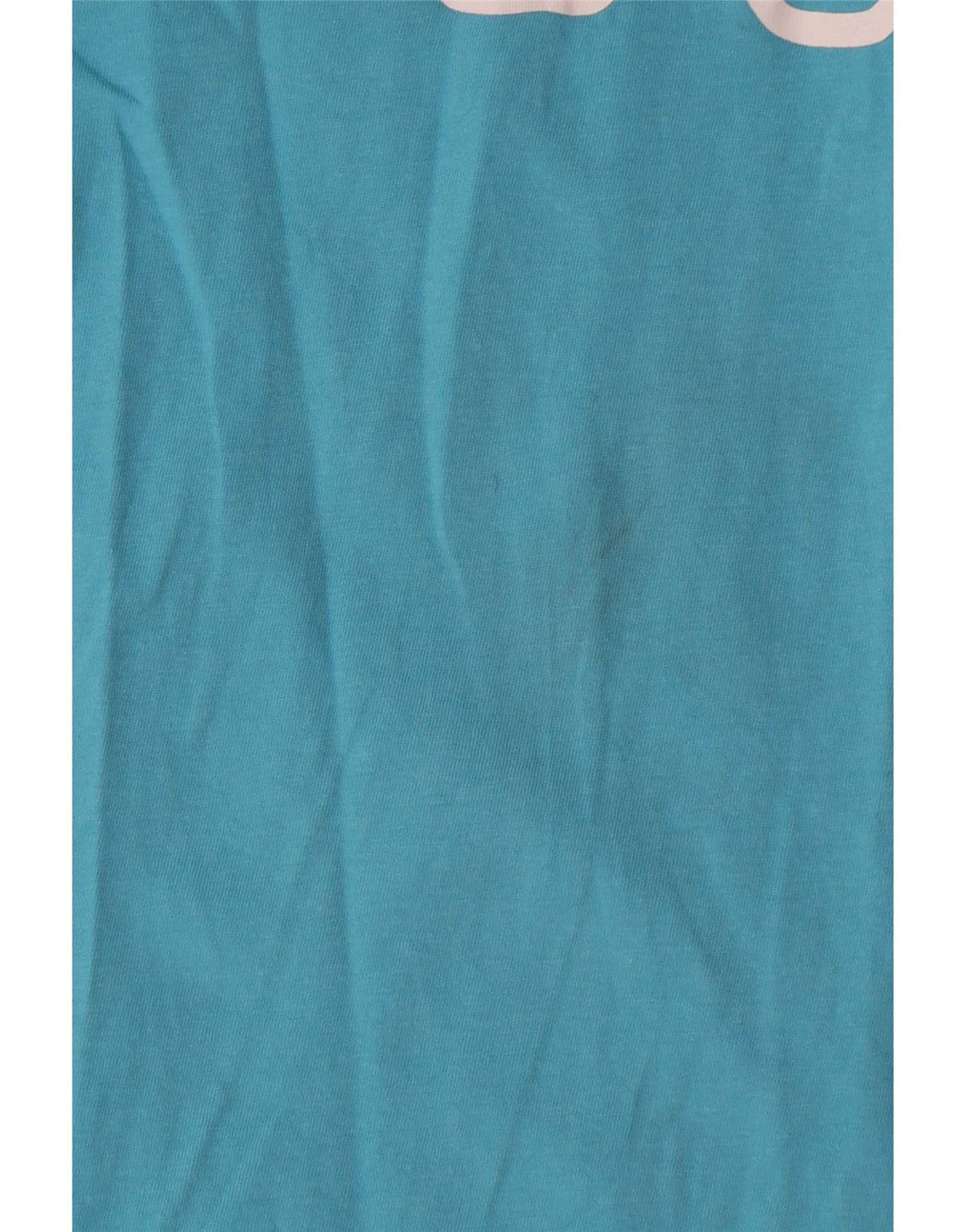 Kappa Mens Graphic T-Shirt Top Medium Blue Colourblock Cotton