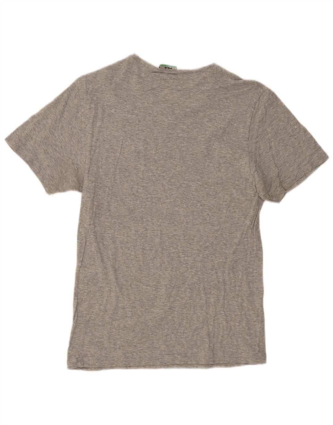 FILA Mens T-Shirt Top Small Grey Flecked Cotton
