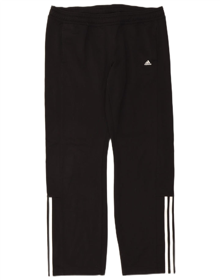 Pantaloni da tuta da donna ADIDAS UK 12/14 Medium Nero Poliestere