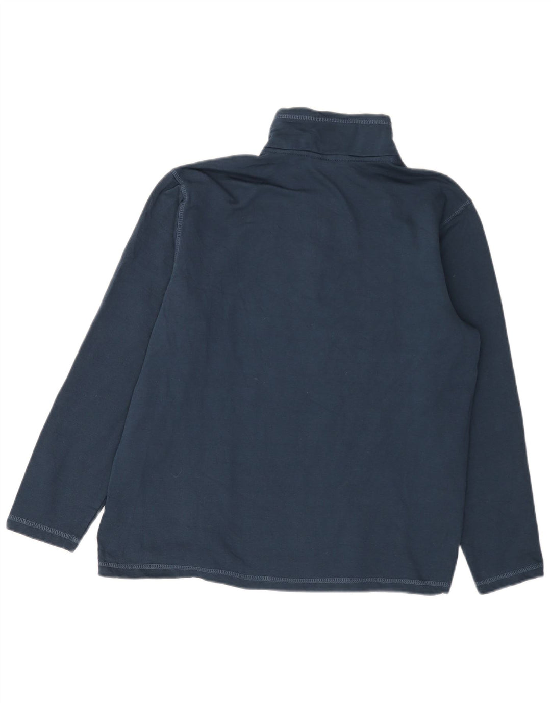 EDDIE BAUER Felpa con collo con zip da uomo Maglione medio blu navy in cotone