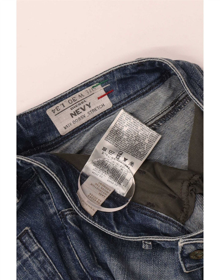 Jeans da donna Diesel Nevy Slim W30 L34 cotone blu