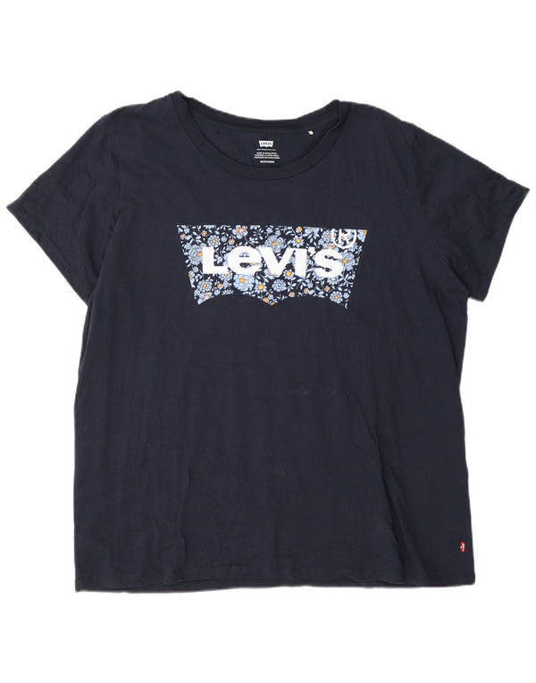 T-shirt grafica da uomo Levi's Top 2XL Blu navy