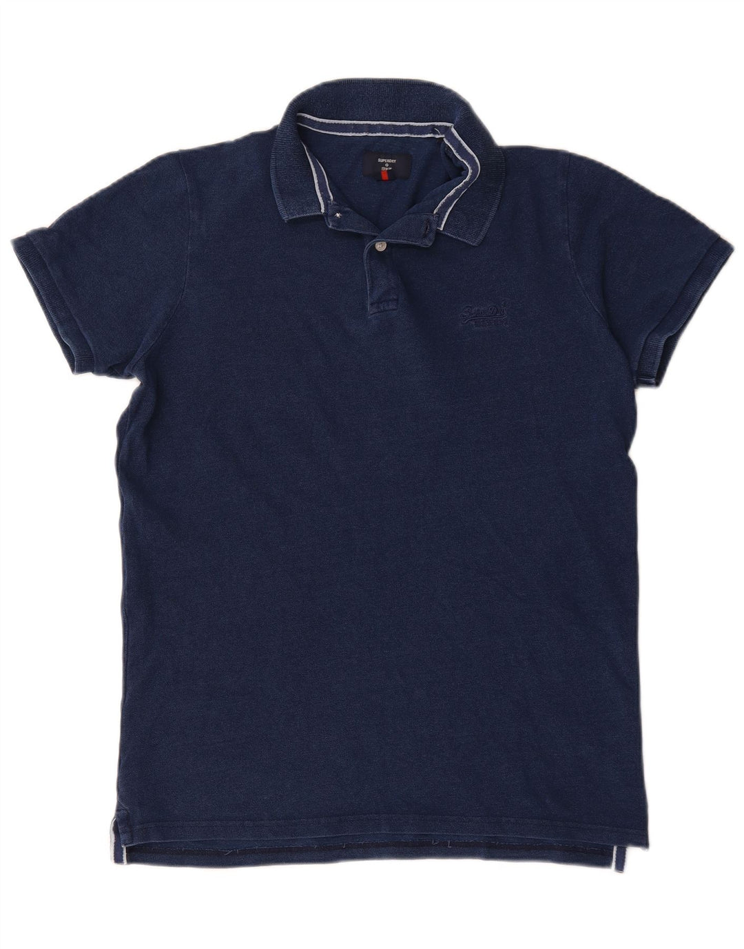 Polo da uomo Superdry XL in cotone blu navy