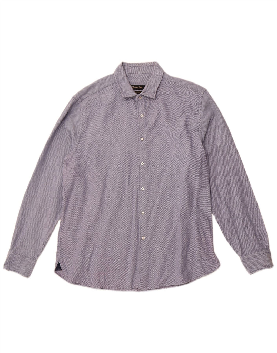 Camicia da uomo Massimo Dutti 2XL in cotone blu