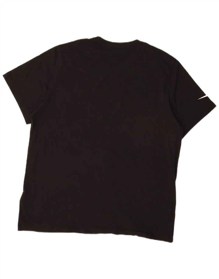 T-shirt da uomo NIKE Top 2XL cotone nero