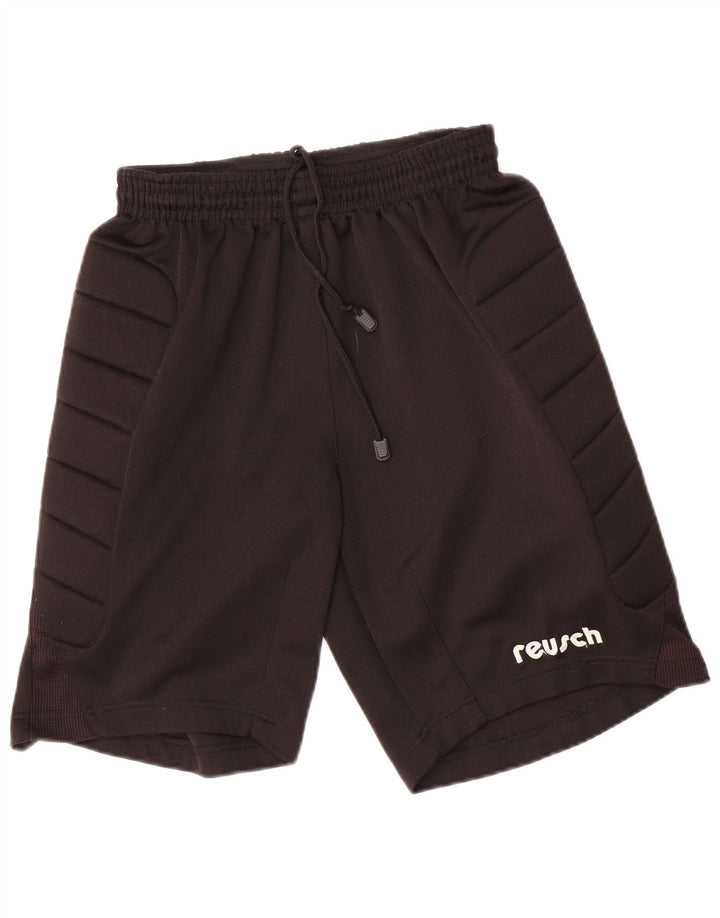 Pantaloncini sportivi da uomo REUSCH medio nero in poliestere