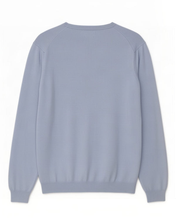 Replay Maglione da uomo con scollo a barca XL in cotone blu