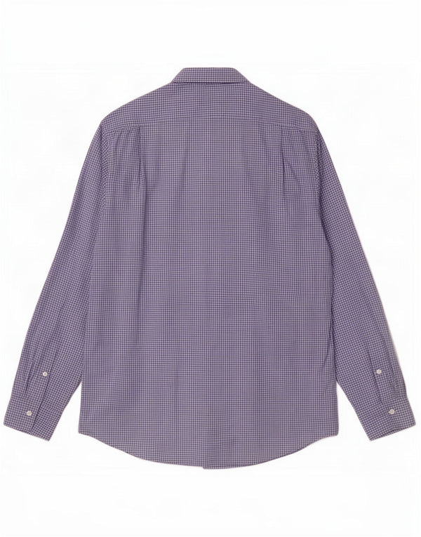 Polo Ralph Lauren Camicia da uomo 2XL in cotone a quadri blu