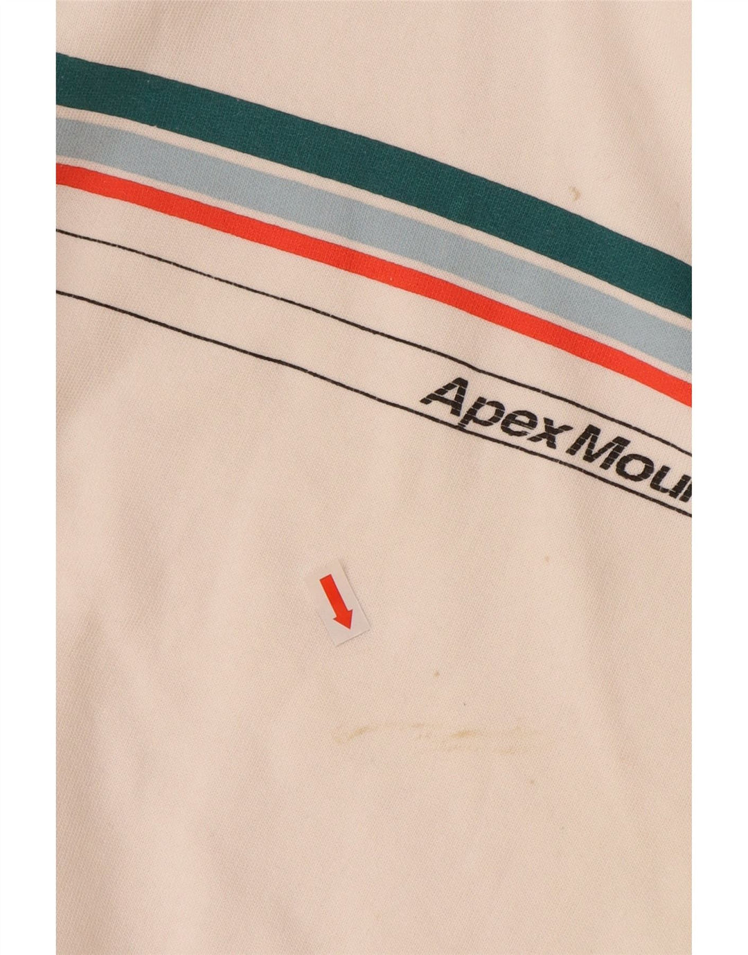 BURTON Felpa da Uomo Maglione Grande Cotone Bianco