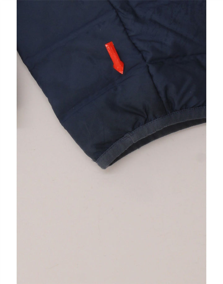 Giacca imbottita da donna Adidas UK 16 Large Blu Poliestere