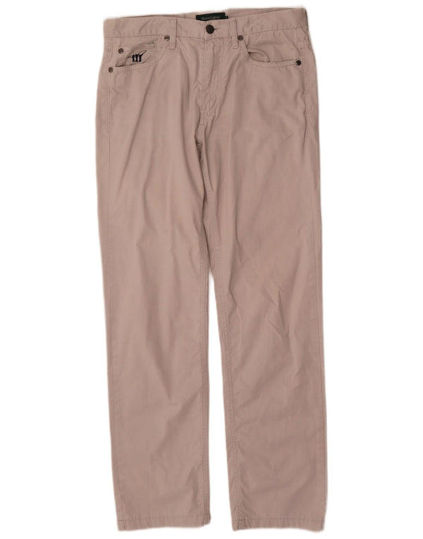 Pantaloni casual dritti da uomo Henry Cottons W32 L31 Cotone beige