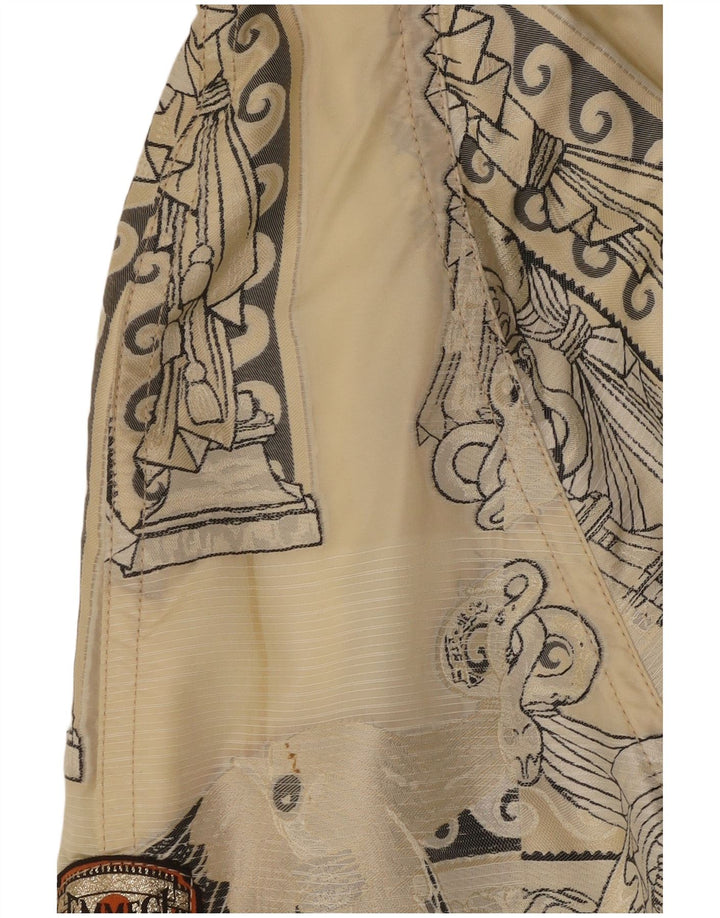 Emmegi Giacca imbottita da uomo con vestibilità ampia con cappuccio UK 36 Small Beige Poliestere