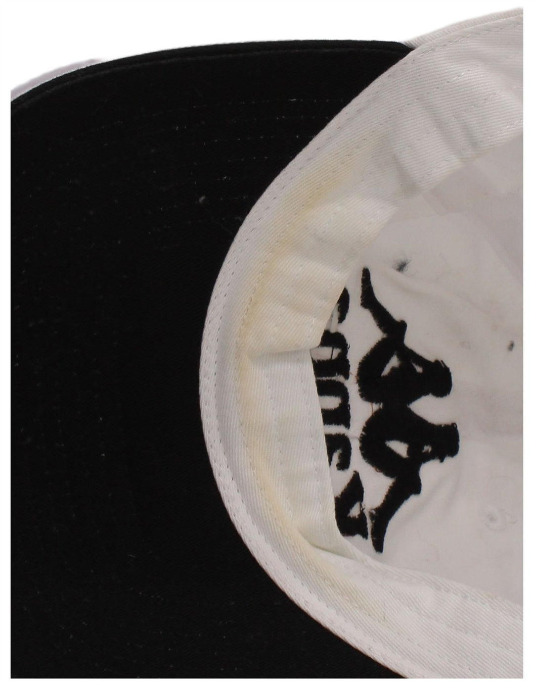 Berretto da baseball grafico da uomo Kappa, taglia unica, in cotone bianco