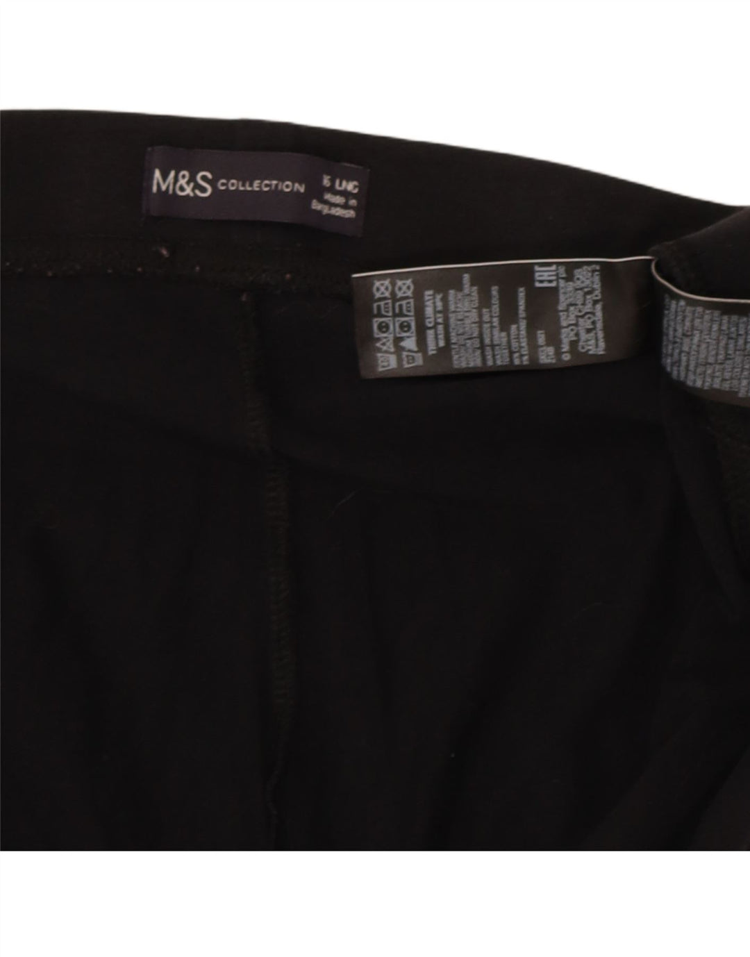 Leggings da donna Marks & Spencer UK 16 grande cotone nero