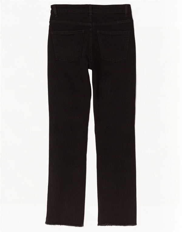 Jeans bootcut da donna Zara a vita alta EU 36 XS W26 L27 cotone nero