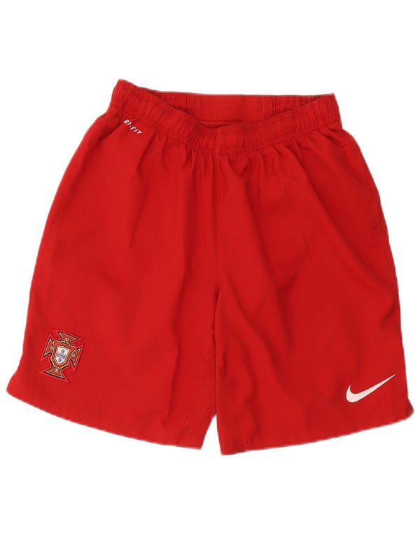 Pantaloncini sportivi da uomo della squadra di calcio Nike Portogallo, rosso medio