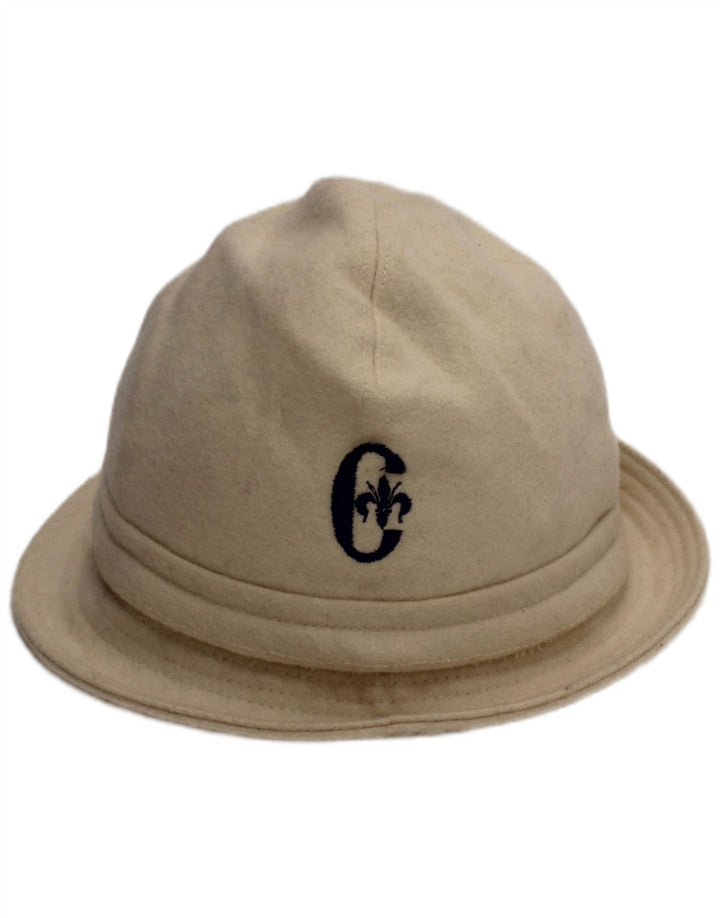 Cappello da pescatore da uomo Conte of Florence grande in lana bianco sporco