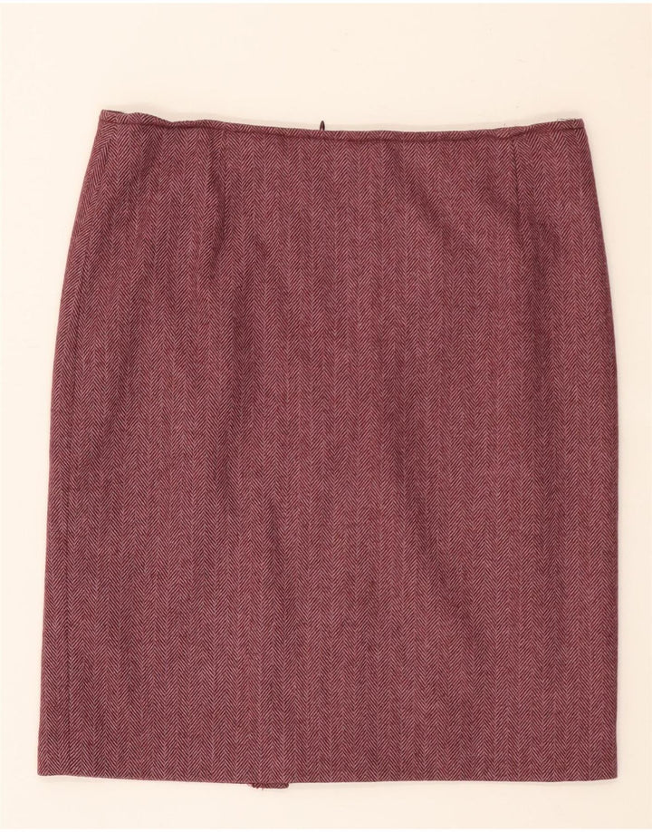 Luisa Spagnoli set gonna 2 pezzi da donna IT 42 medio W32 Borgogna
