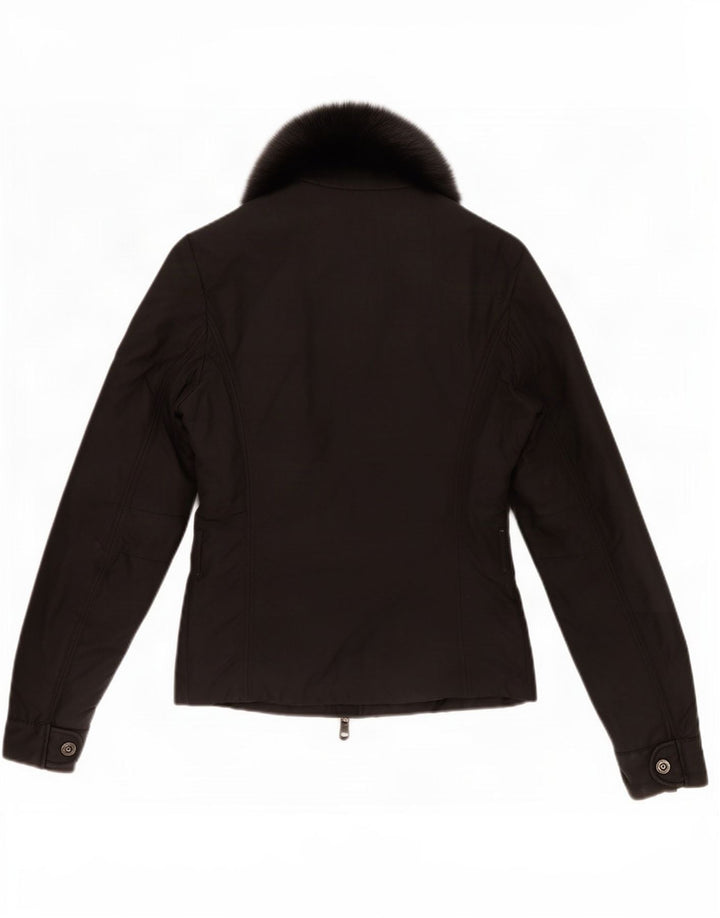 Giacca antipioggia da donna Refrigiwear UK 8 piccola in nylon nero