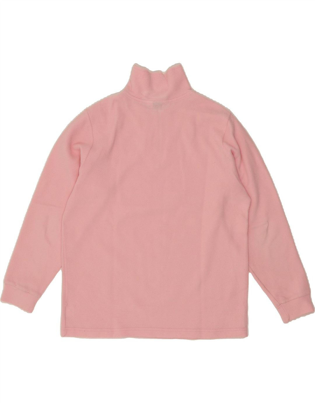 INVICTA Womens Zip Neck Fleece Jumper UK 16 Large Pink Polyester Vintage Invicta and Second-Hand Invicta from Messina Hembry 