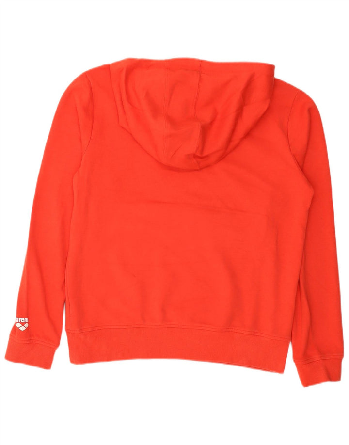 Felpa con cappuccio da donna Arena UK 14 media rossa