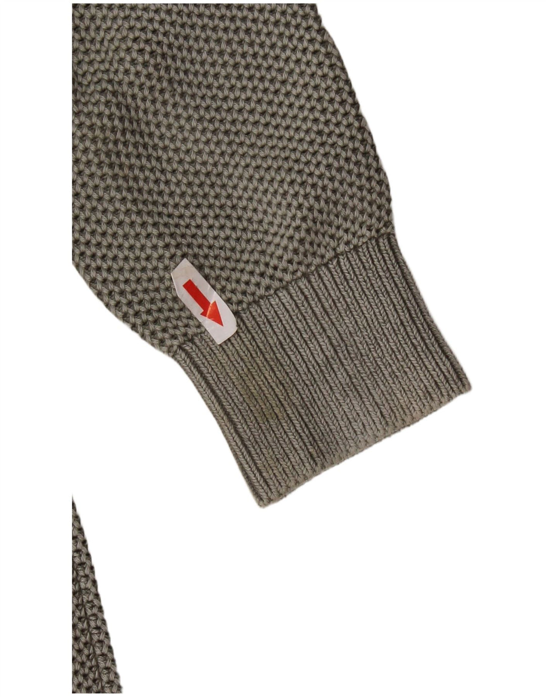 Maglione da uomo girocollo Superdry in cotone verde piccolo