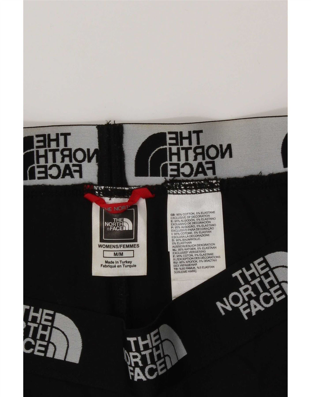 Leggings grafici da donna The North Face UK 14 cotone nero medio