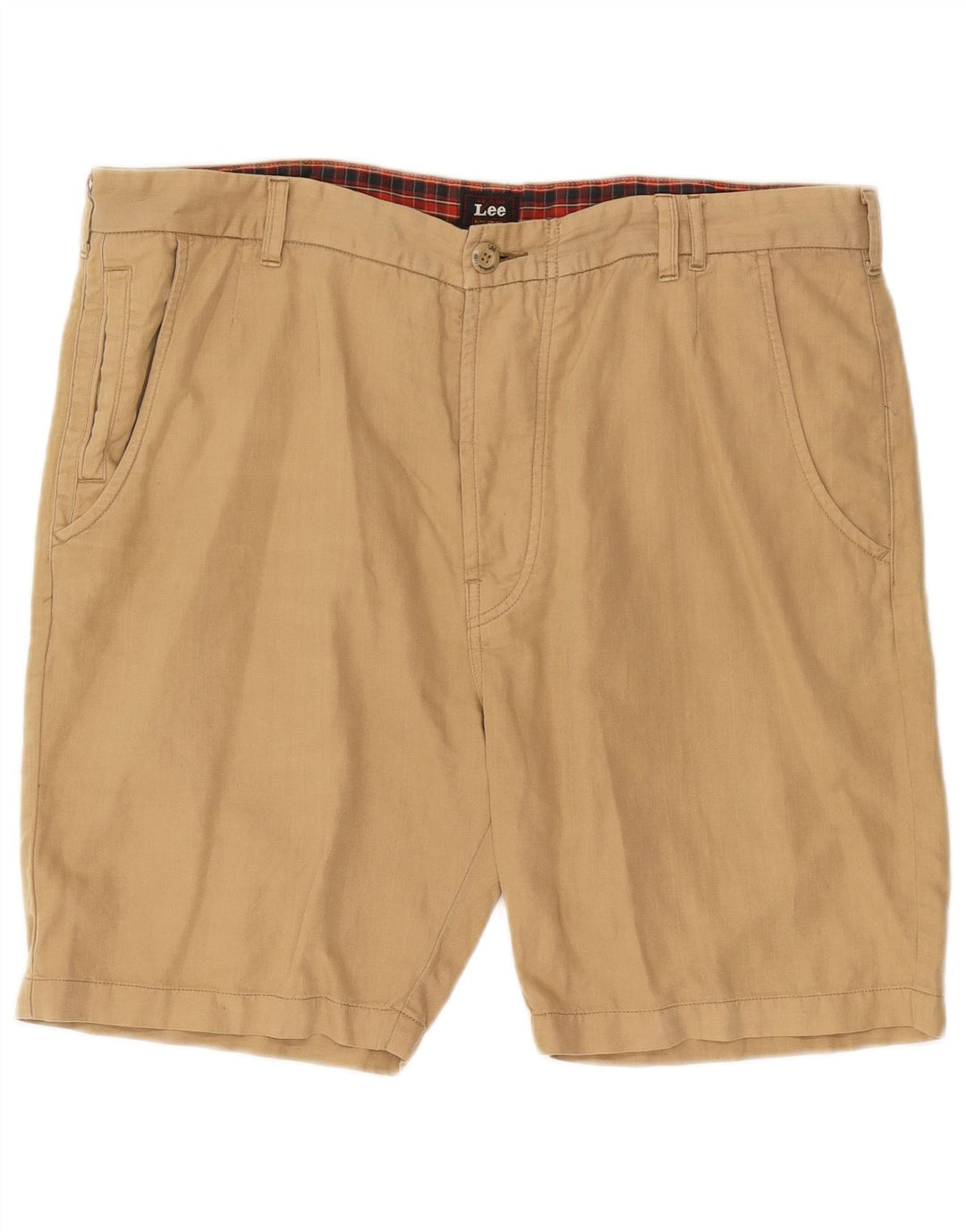 Pantaloncini chino da uomo Lee W38 XL in cotone beige