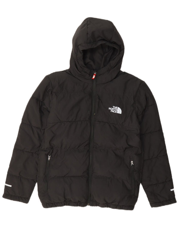 Giacca imbottita con cappuccio The North Face da ragazzo 14-15 anni XL poliestere nero