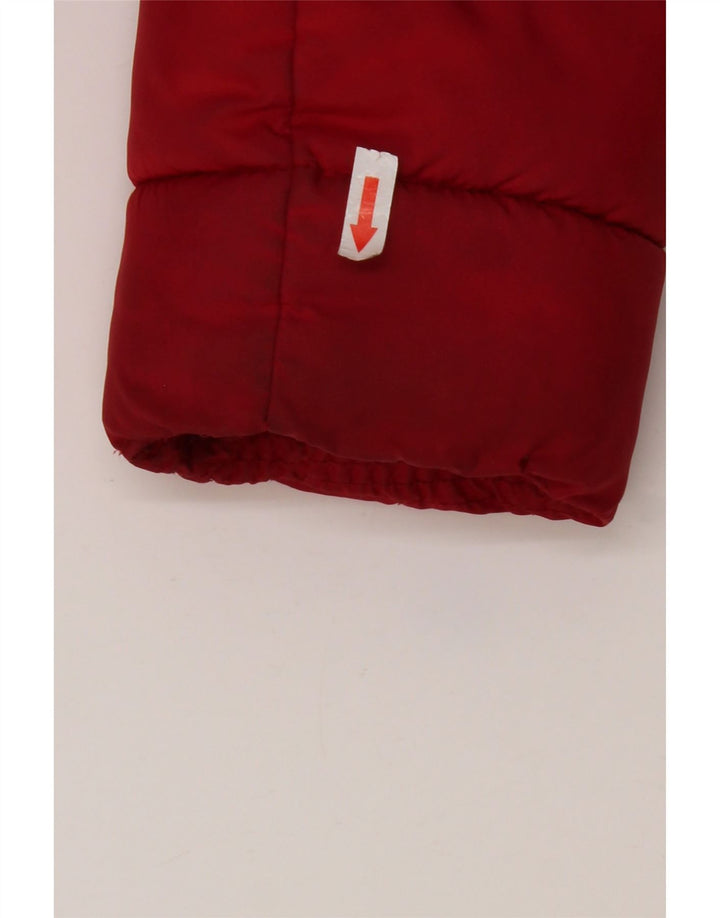 Giacca imbottita con cappuccio con grafica Jordan da bambino, 8-9 anni, piccola, colore rosso
