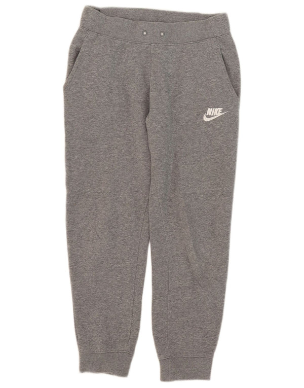 Pantaloni da tuta da ragazza Nike Joggers 12-13 anni Large in cotone chiazzato grigio