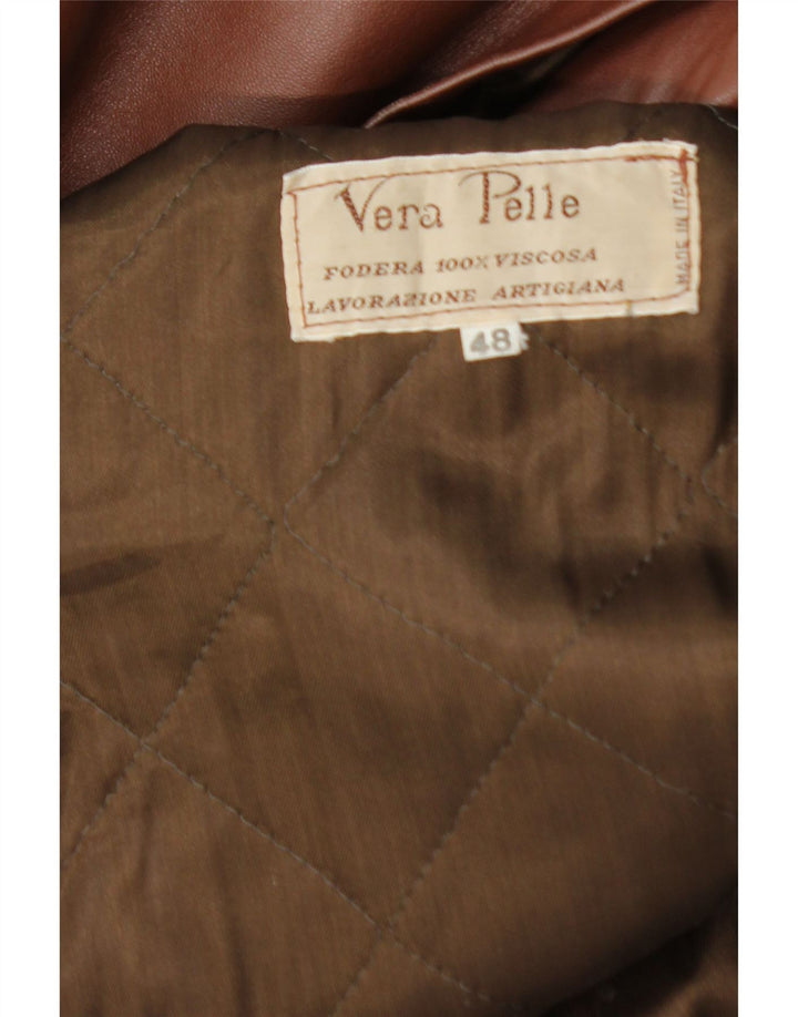 Giacca Oversize Donna Lavorazione Artigiana IT 48 XL Marrone