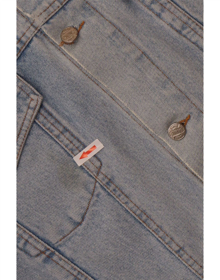 Giacca di jeans vintage da uomo UK 40 grande blu