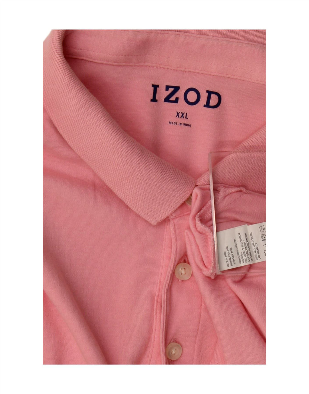 Polo da uomo Izod 2XL in cotone rosa