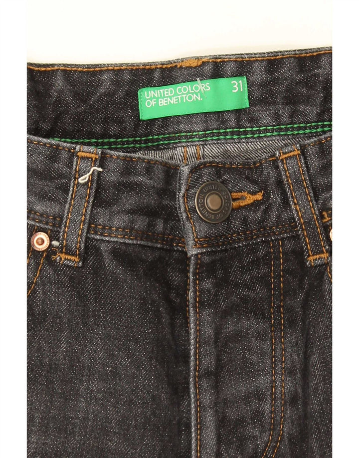 Jeans slim da uomo Benetton W31 L32 Grigi
