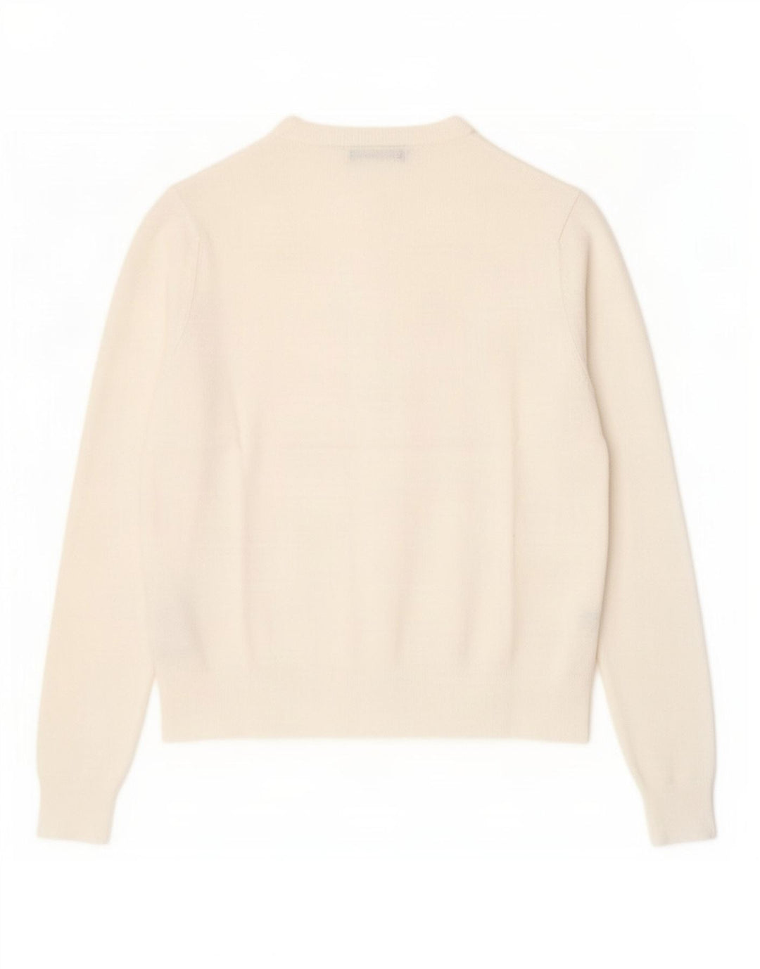 Maglione cardigan da donna Marks & Spencer UK 12 Viscosa bianca media