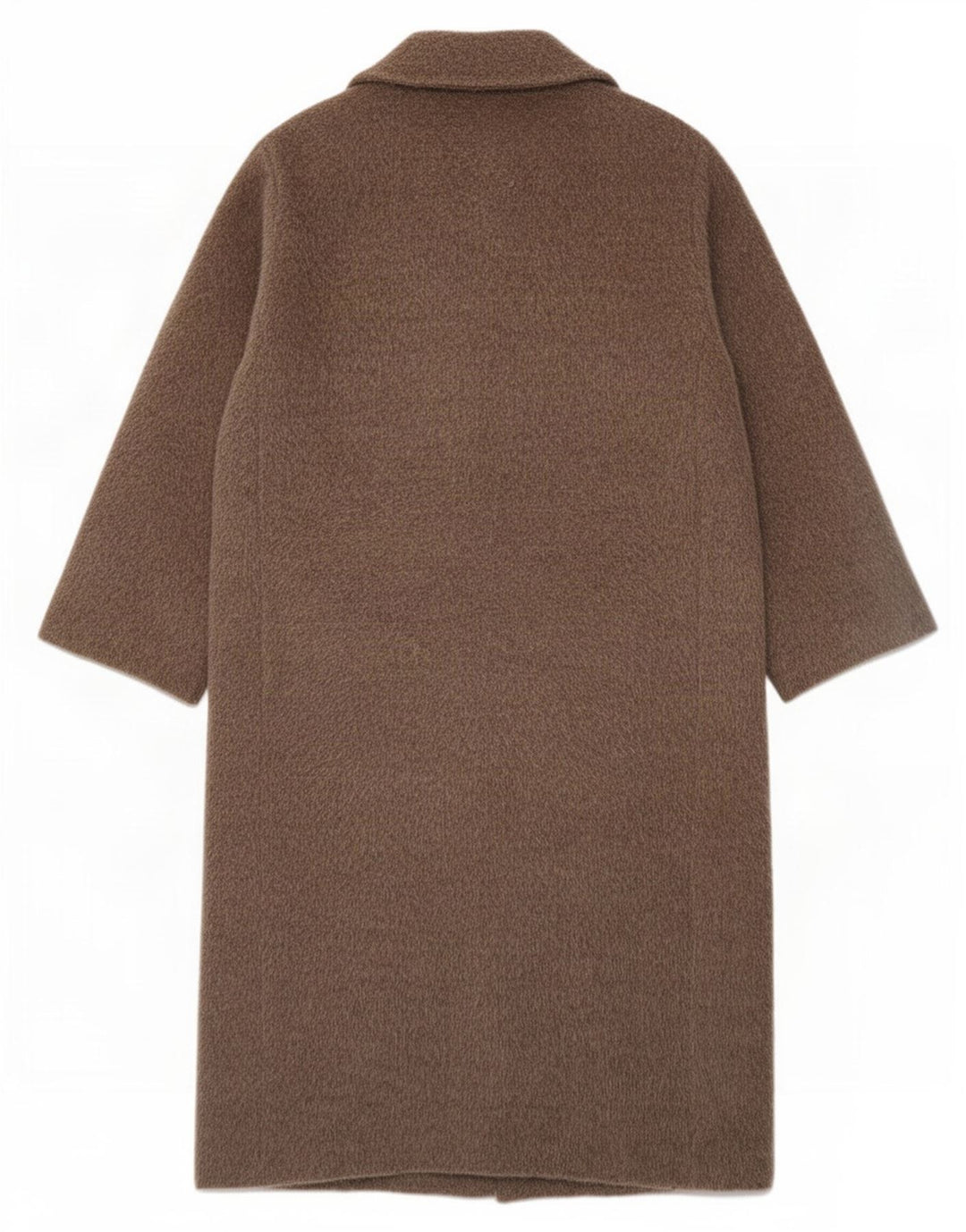 Soprabito oversize da donna Marella UK 10 piccolo in lana vergine marrone