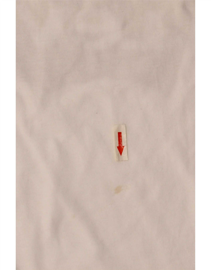 T-shirt grafica da donna Levi's Top UK 10 piccola bianca