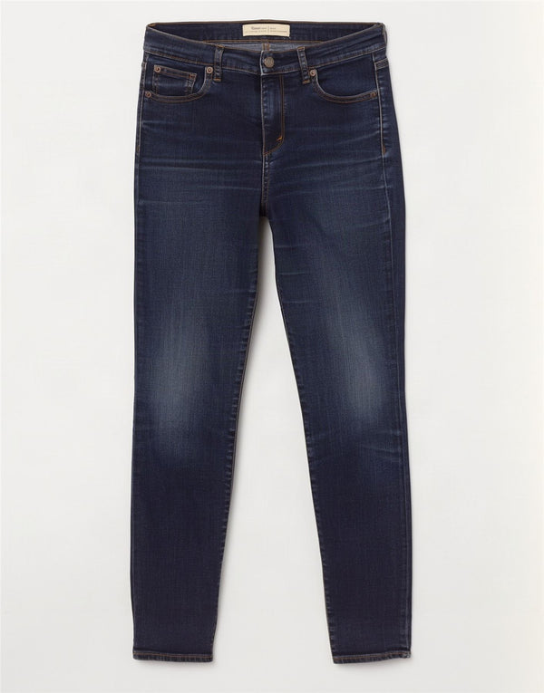 Gap Womens Skinny Jeans W28 L27 Navy Blue Cotton