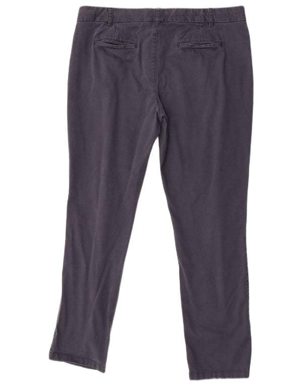 Pantaloni chino slim da donna Fat Face UK 16 Large W36 L30 Cotone blu navy