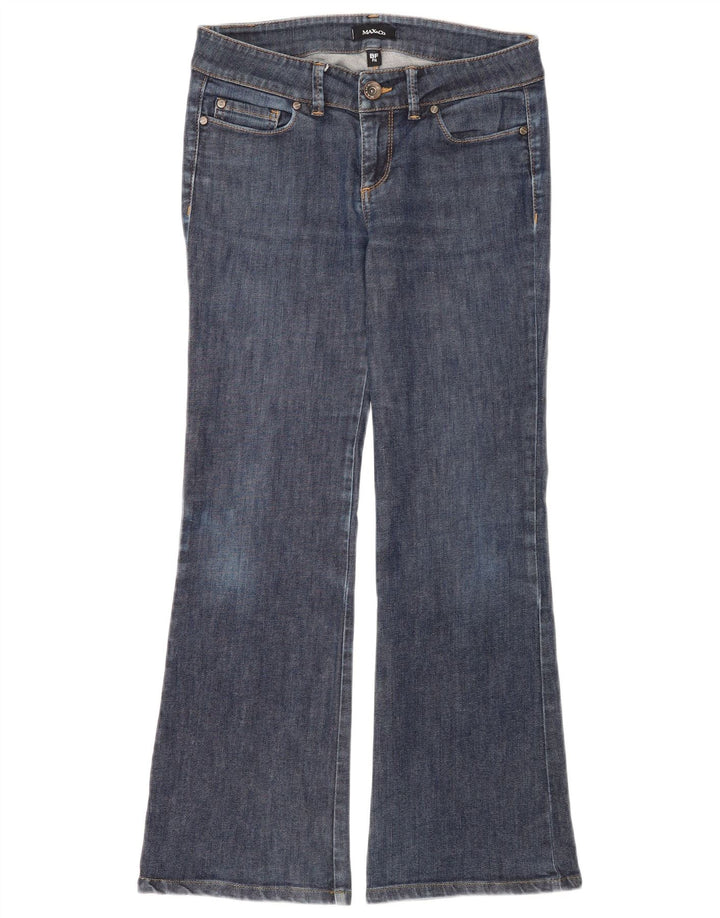 Max & Co. Jeans bootcut da donna UK 8 piccoli W28 L29 cotone blu