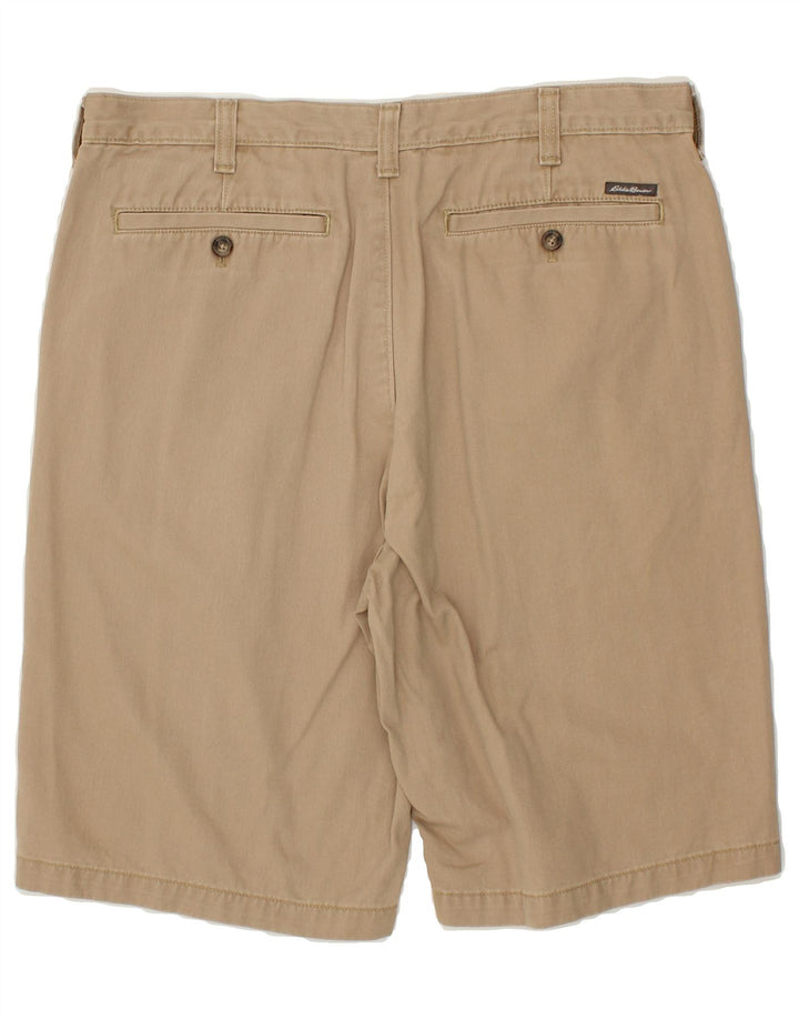 EDDIE BAUER Mens Chino Shorts W36 Large Beige Cotton Vintage Eddie Bauer and Second-Hand Eddie Bauer from Messina Hembry 