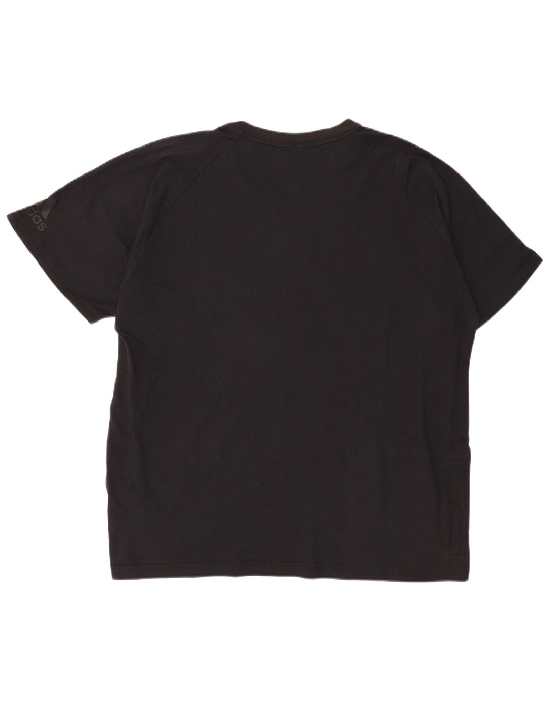 T-shirt da uomo Adidas Top XL in cotone nero