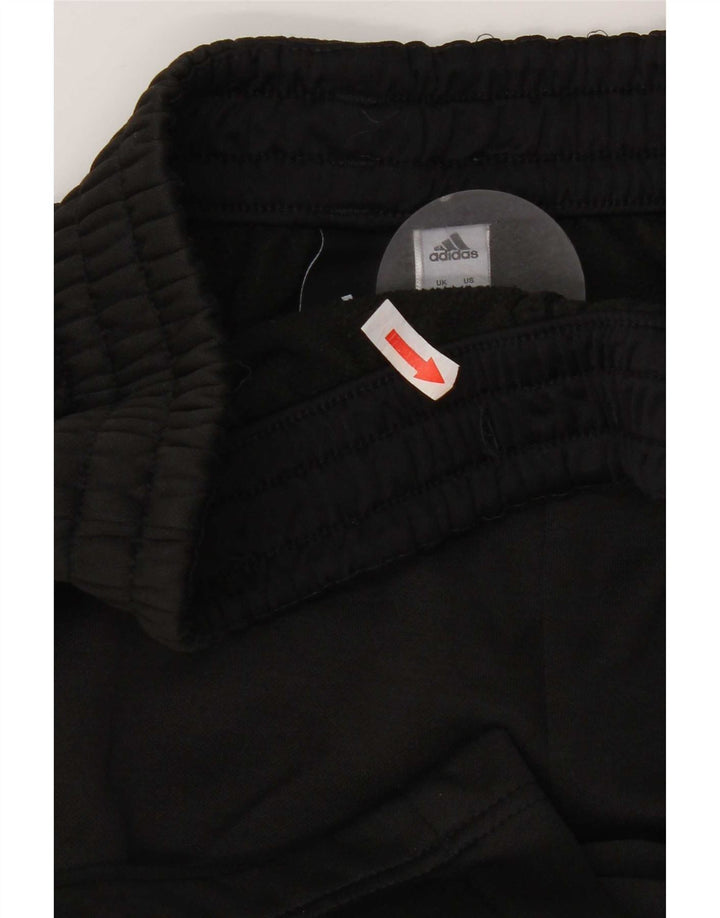 Pantaloni da tuta da uomo Adidas Small neri in poliestere