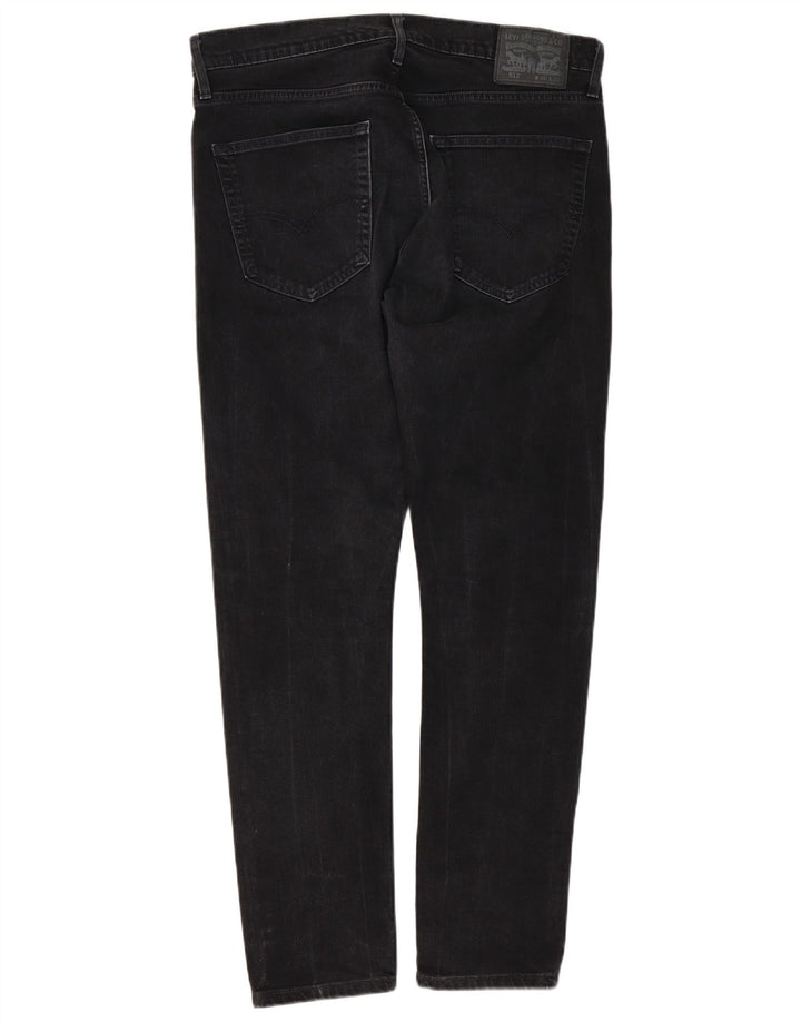 Jeans Levi's da uomo slim affusolati W36 L32 cotone nero